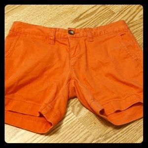 Pink ish red RED CAMEL Size 0 women's Jean shorts